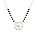 Tavira Star 9KT Diamond Mangalsutra